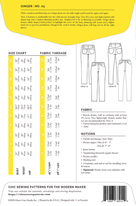 Ginger Skinny Jeans