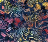 Ohio Symbols - Blue/Navy - AOHSH 2026