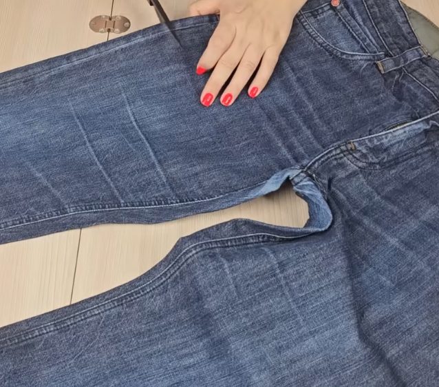 Upcycled Blue Jean Tote 10/21