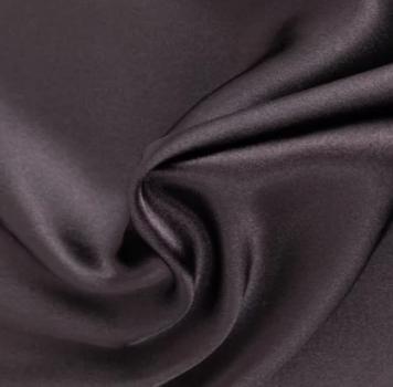 100PES Satin Charmeuse - Solid Eggplant
