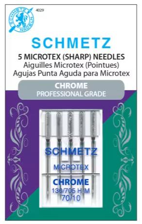 Schmetz Chrome Microtex 70/10 5-pack
