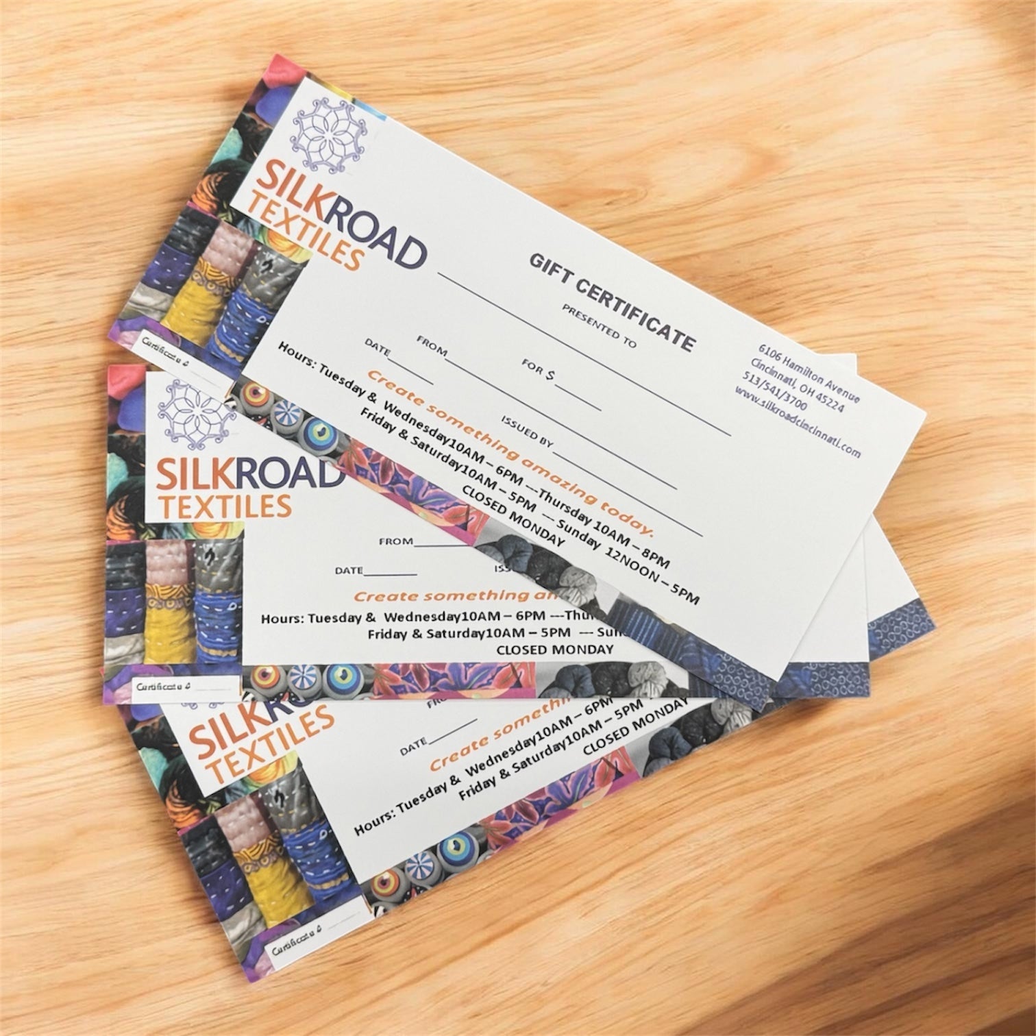 Gift Certificates