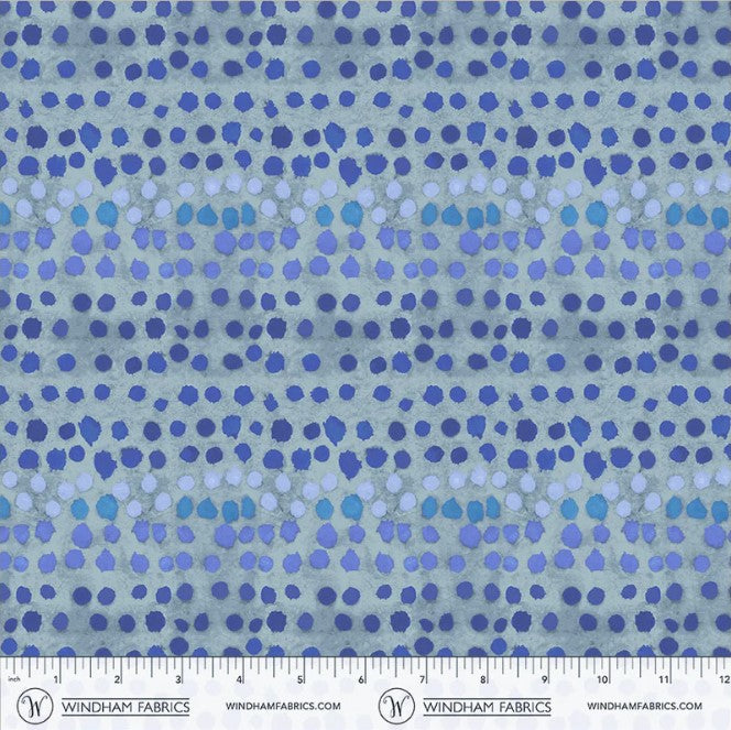 Flannel One - Paint Pots - Ocean