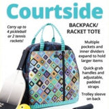 Courtside Backpack / Racket Tote