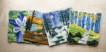 Beginner's Paint with Wool: A Needle Felted Landscape