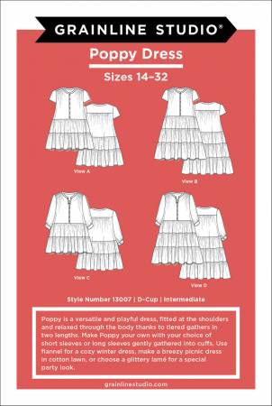 Poppy Dress Sizes 14-32