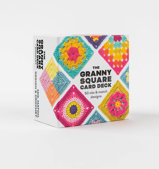 Granny Square Card Deck + Booklet by Claire Montgomerie