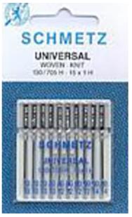 Schmetz Universal 70/80/90/100 10-pack