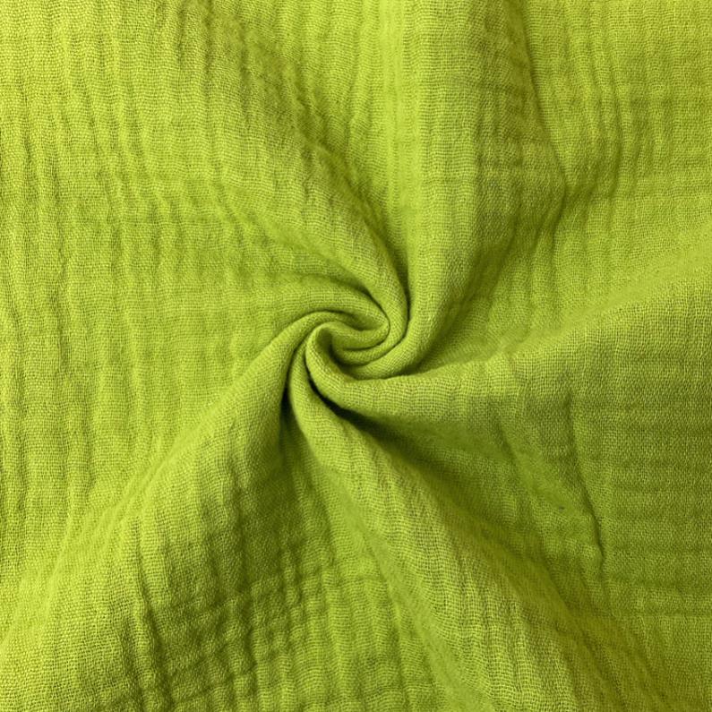 100CO Double Gauze - Bright Green