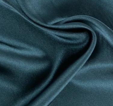 100PES Satin Charmeuse - Solid Teal