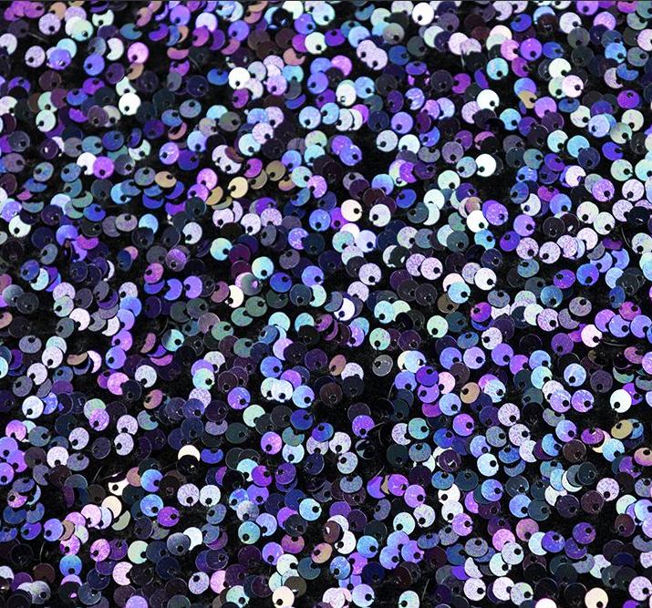 100PES Sequin Velvet Moonlit Disco