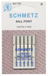 Schmetz Jersey/Ball Point 70/80/90 - 5 Count