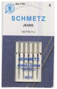 Schmetz Jeans/Denim 80/12 5-pack