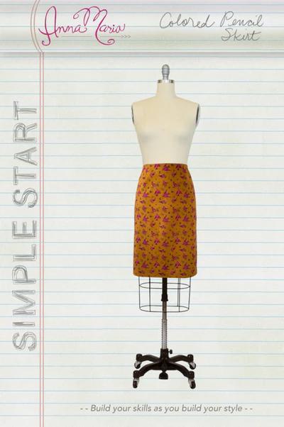 Colored Pencil Skirt