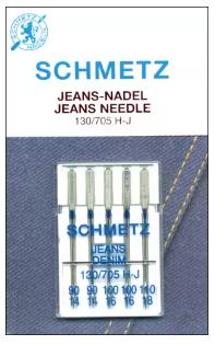 Schmetz Jeans/Denim 90/100/110 5-pack