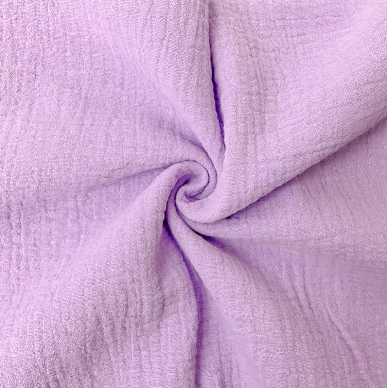 100CO Double Gauze - Light Purple