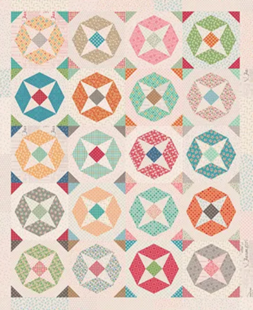 FPP Vintage Milkmaid Quilt top 11/4