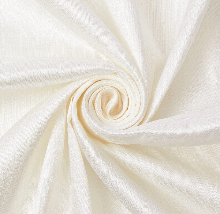 100SE Dupioni - White