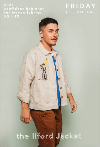 The Ilford Jacket by Friday Pattern Co.