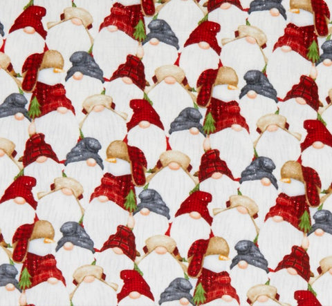 Henry Glass & Co.- Flannel Gnomies Multi