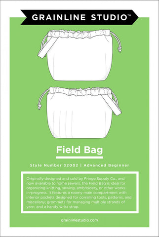 Field Bag from Grainline Studio by Jennifer Beeman
