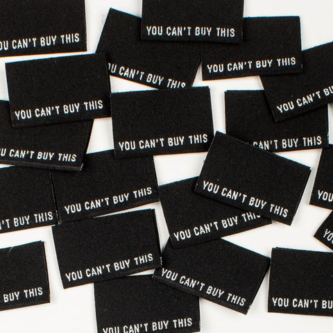 Kylie and the Machine "You Can't Buy This" Labels 10 Pack