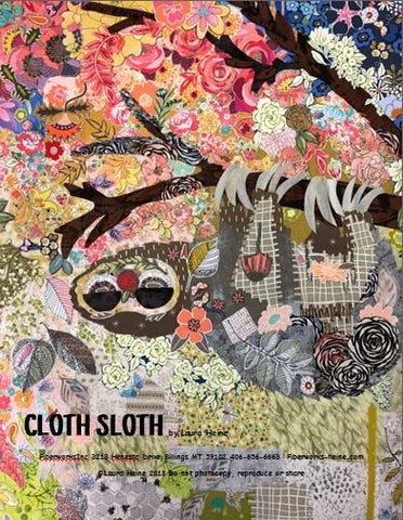 Cloth Sloth by Laura Heine