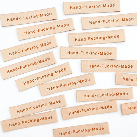 Kylie and the Machine "Hand-Effing-Made" Labels 10 Pack